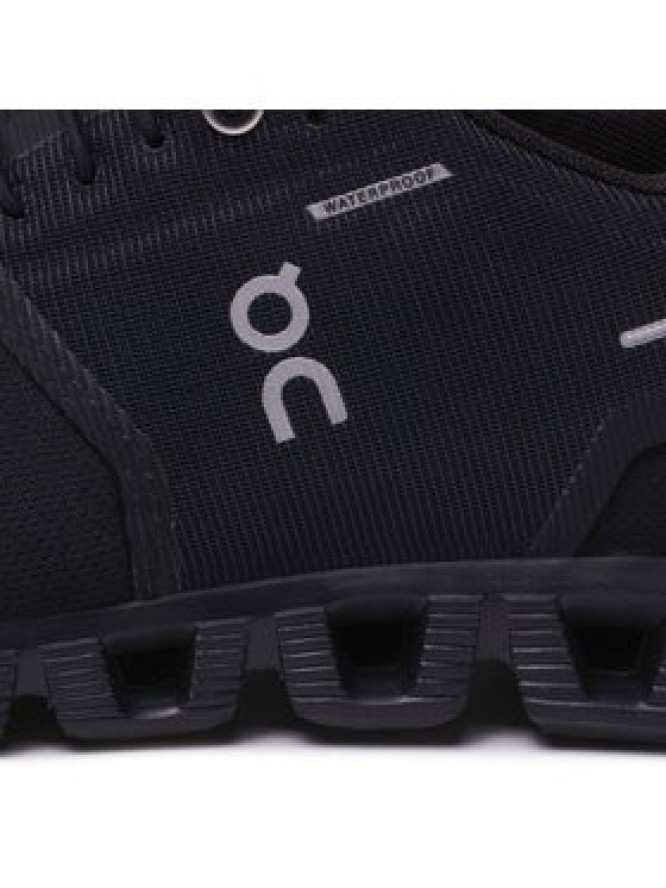 On Sneakersy Cloud 5 Waterproof 59.98842 Czarny