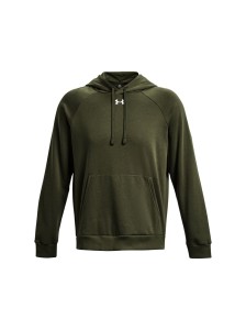 Bluza dresowa uniseks Under Armour UA Rival Fleece Hoodie - khaki