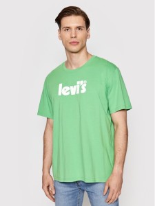 Levi's® T-Shirt 16143-0141 Zielony Relaxed Fit