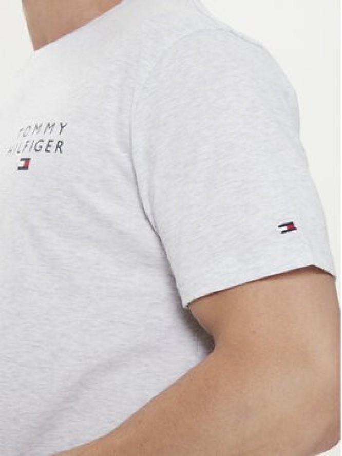 Tommy Hilfiger T-Shirt Logo UM0UM02916 Szary Regular Fit