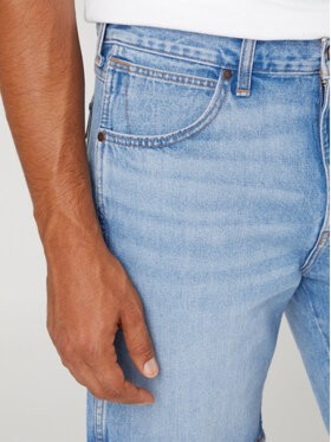 Wrangler Szorty jeansowe Frontier W16W73Z33 112331084 Niebieski Regular Fit