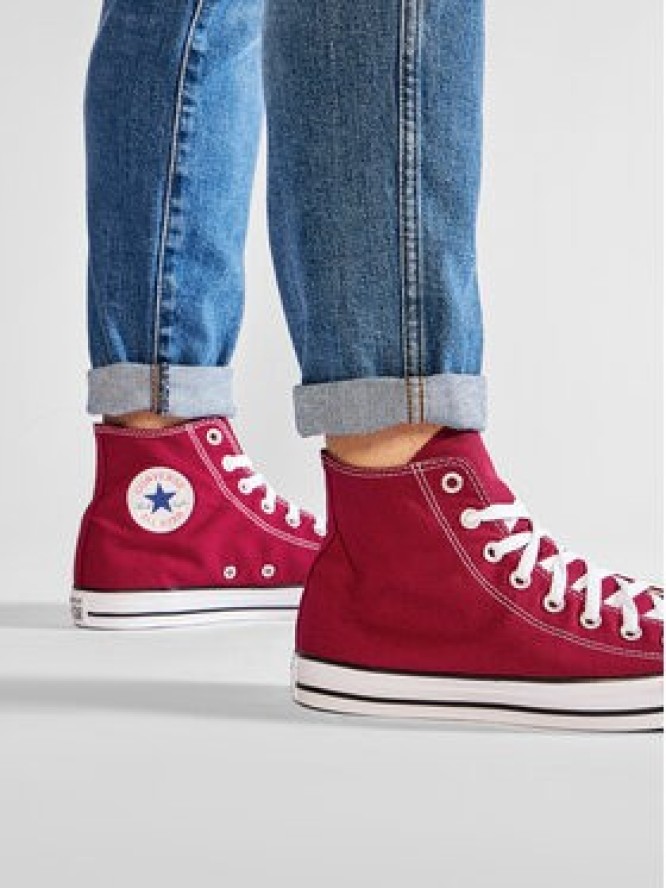 Converse Trampki All Star Hi Maroon M9613 Bordowy