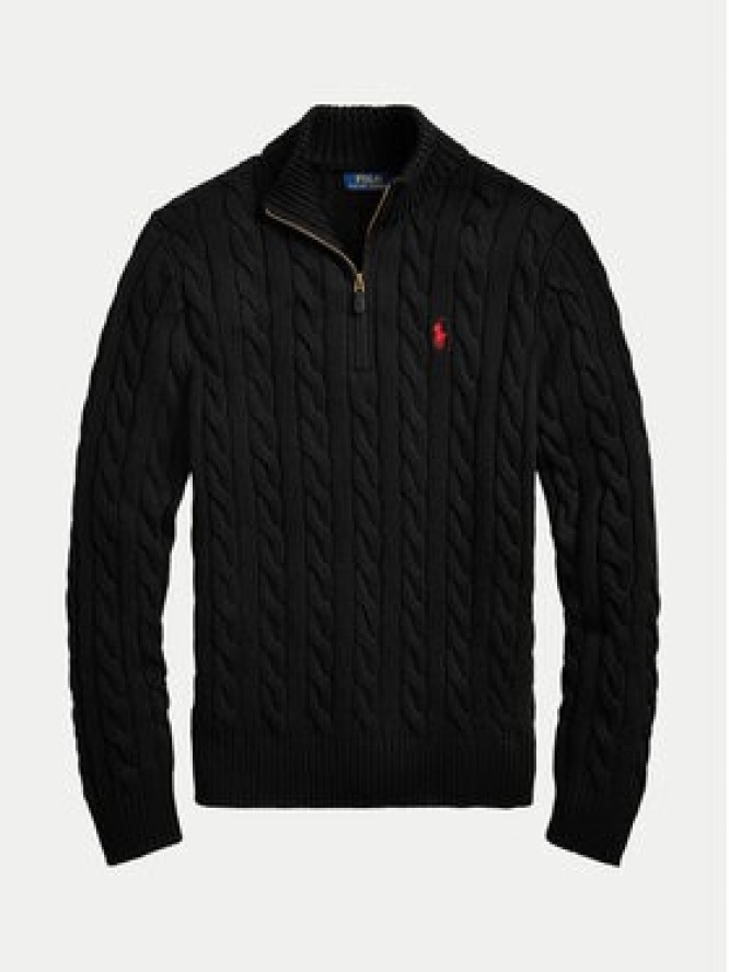 Polo Ralph Lauren Sweter 710810841006 Czarny Regular Fit