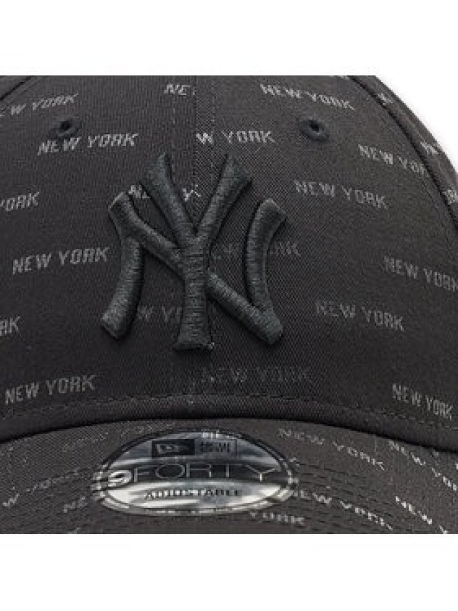 New Era Czapka z daszkiem New York Yankees Monogram 9Forty 60284881 Czarny