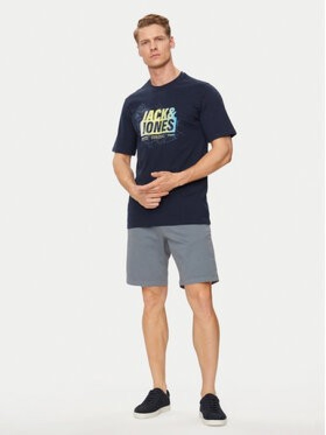 Jack&Jones Szorty materiałowe Harlow 12252966 Szary Tapered Fit