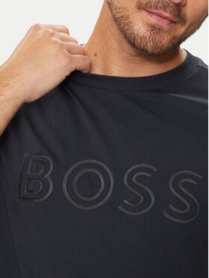 Boss T-Shirt 50519358 Granatowy Regular Fit