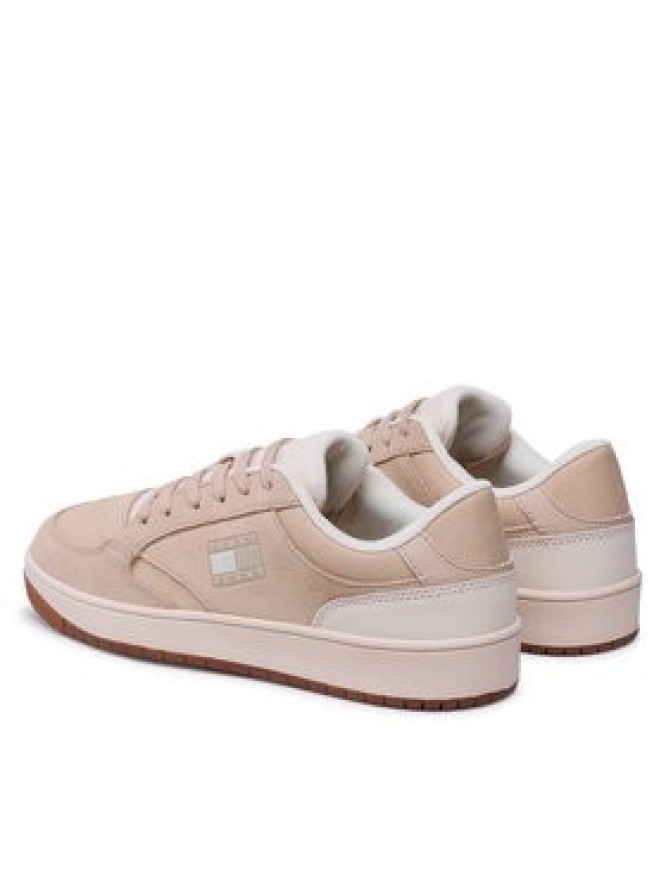 Tommy Jeans Sneakersy Retro Cupsole Suede EM0EM01161 Beżowy