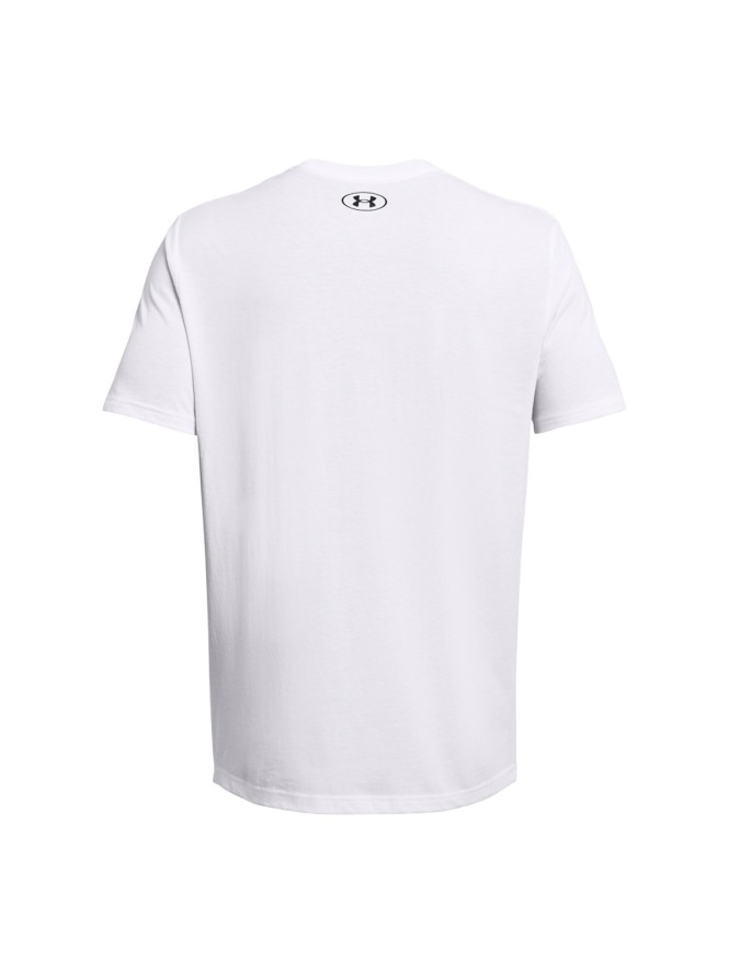 T-shirt męski Under Armour UA Sportstyle Logo Update Ss - biały