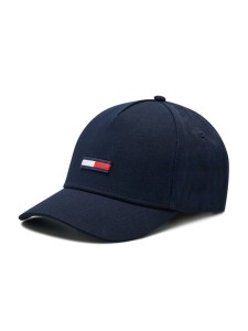 Tommy Hilfiger Czapka z daszkiem Tju Flag Cap AU0AU00843 Granatowy