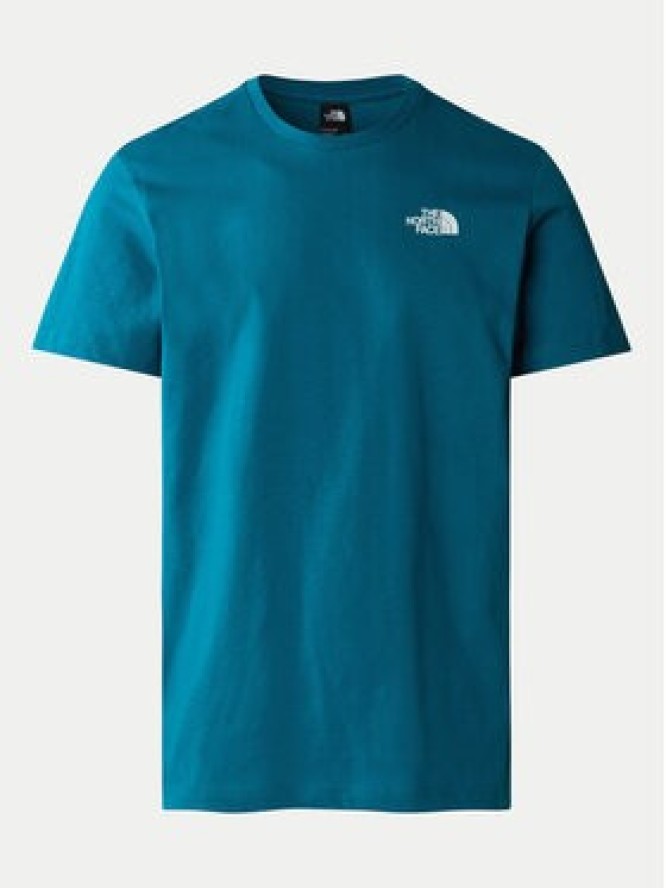 The North Face T-Shirt Redbox NF0A87NV Niebieski Regular Fit