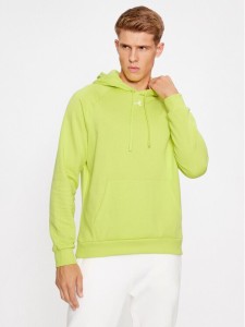 Under Armour Bluza Ua Rival Fleece Hoodie 1379757 Żółty Loose Fit