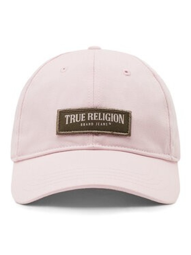 True Religion Czapka z daszkiem Box Arch Logo TR2347 Różowy