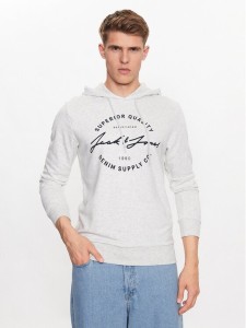 Jack&Jones Bluza Ace 12222901 Szary Regular Fit