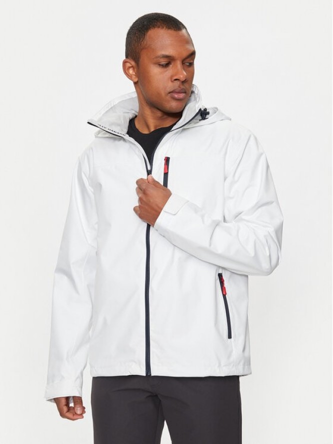 Helly Hansen Kurtka żeglarska Crew Hooded Jacket 2.0 34443 Biały Regular Fit