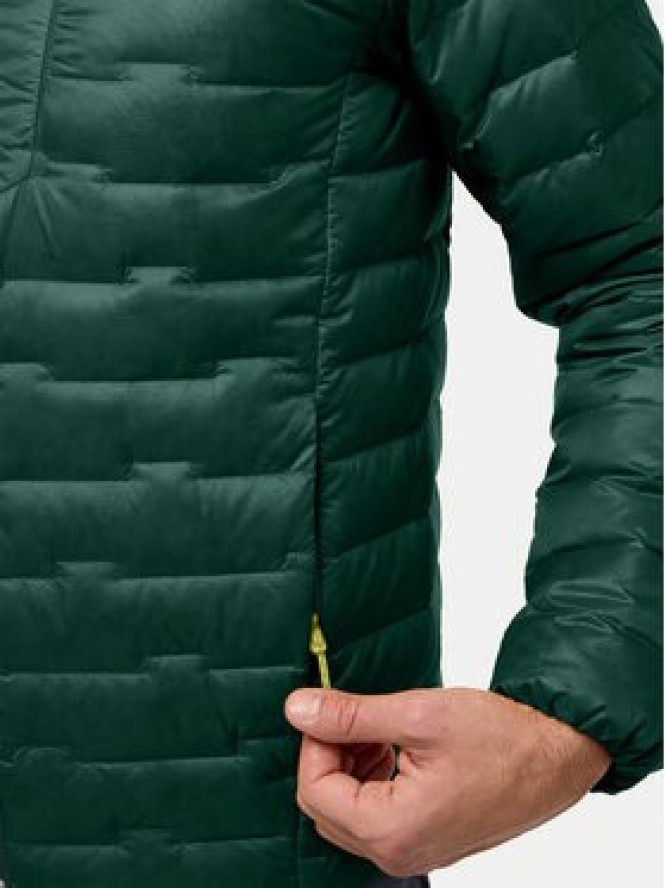 Jack Wolfskin Kurtka puchowa Passamani A61836 Zielony Regular Fit