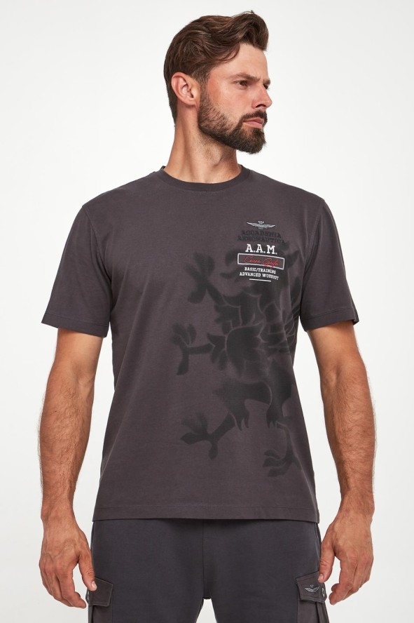 T-shirt męski AERONAUTICA MILITARE