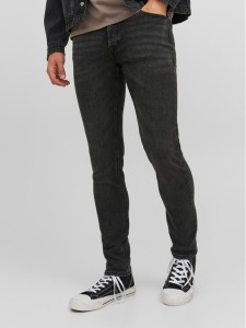 Jack&Jones Jeansy Glenn 12237350 Czarny Slim Fit