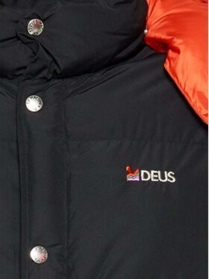 Deus Ex Machina Kurtka puchowa Summit DMF226317 Czarny Regular Fit