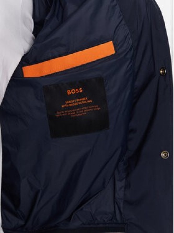 Boss Kurtka bomber 50481099 Niebieski Regular Fit