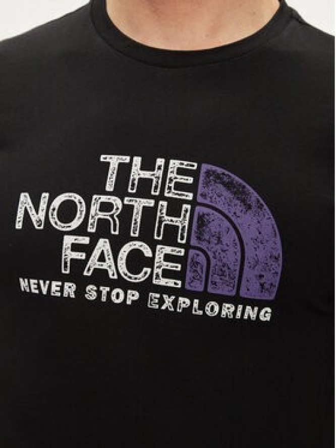 The North Face T-Shirt Rust 2 NF0A87NW Czarny Regular Fit