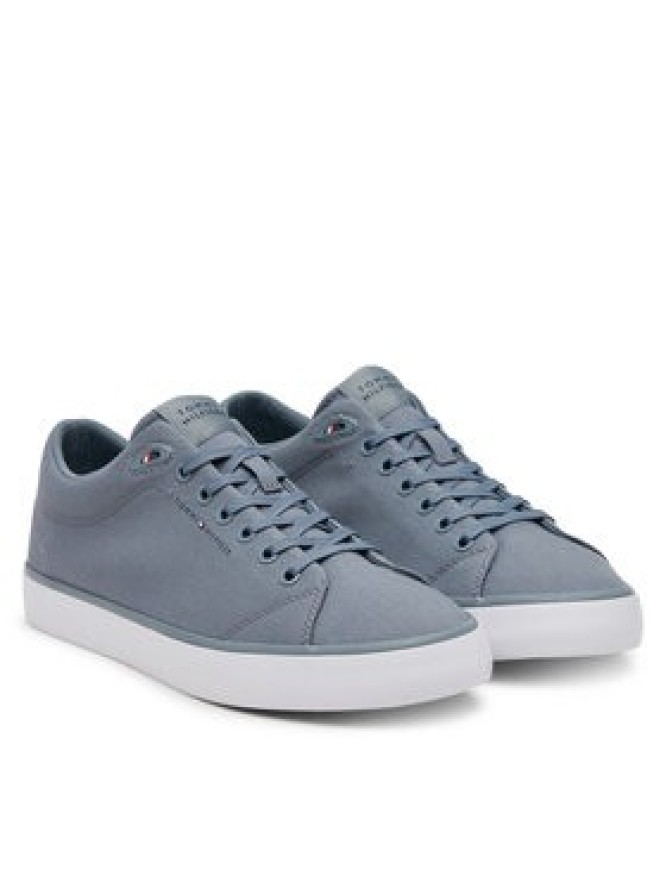 Tommy Hilfiger Tenisówki Th Hi Vulc Low Core Canvas FM0FM05396 Szary