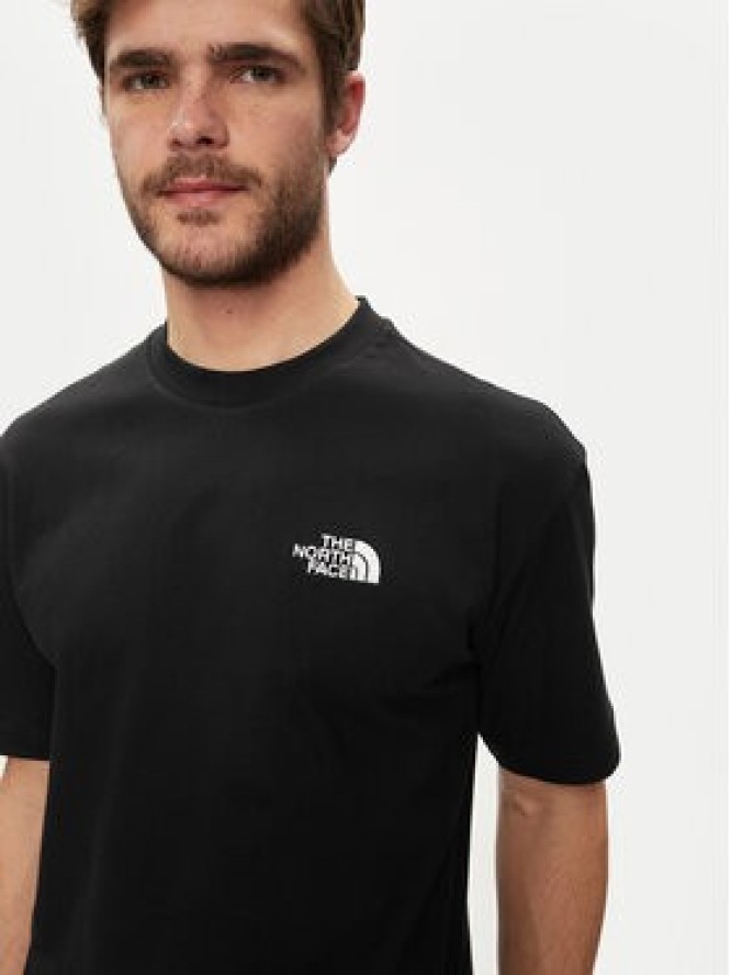 The North Face T-Shirt Simple Dome NF0A87NR Czarny Oversize