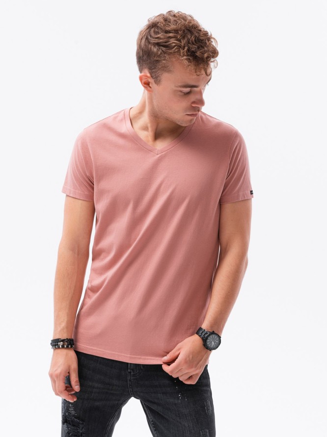 Zestaw koszulek bawełnianych V-NECK 3-pak - mix V14 Z29 - XXL