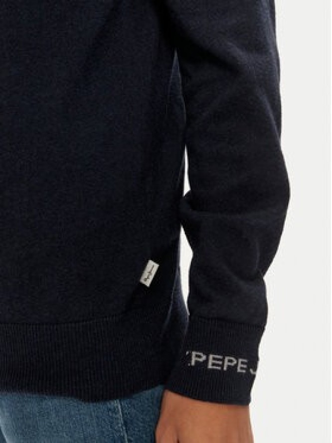 Pepe Jeans Sweter New Andre PM702469 Granatowy Regular Fit