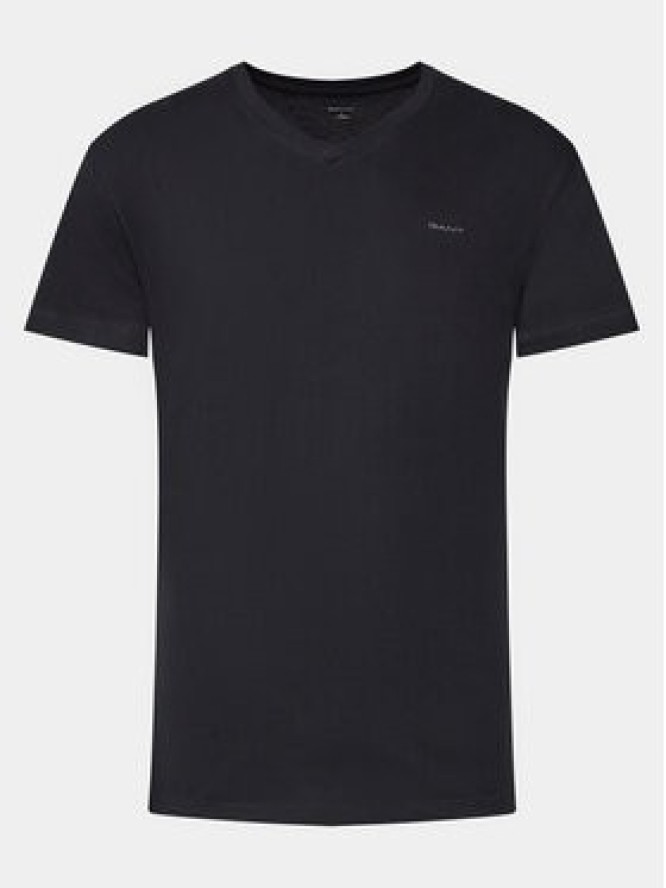 Gant Komplet 2 t-shirtów 900002018 Czarny Regular Fit