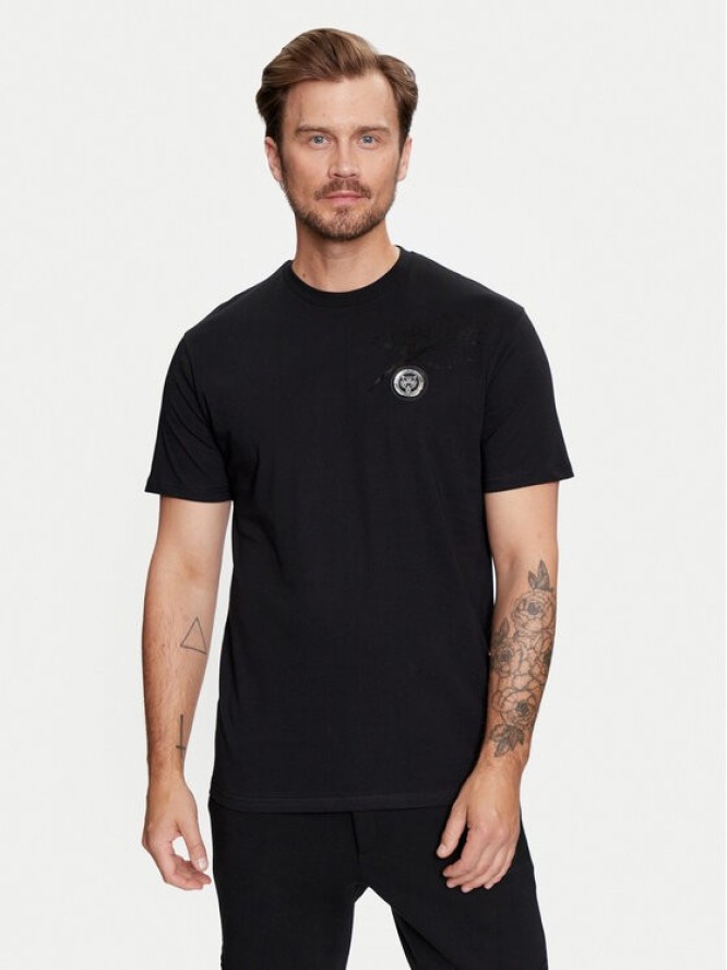 Plein Sport T-Shirt FADC MTK7558 STE003N Czarny Regular Fit