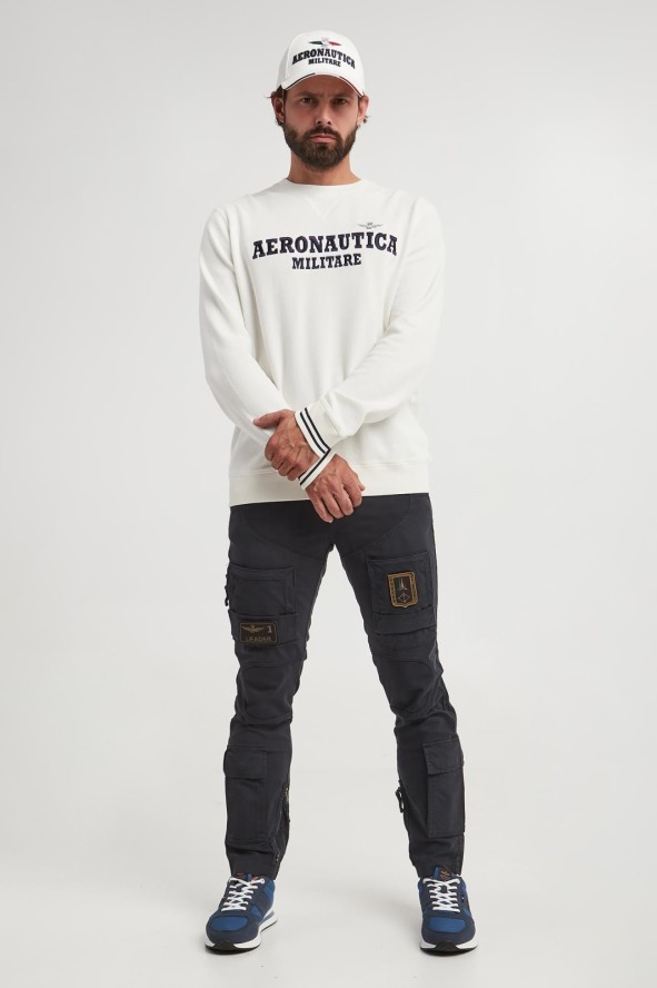 Bluza męska crewneck AERONAUTICA MILITARE