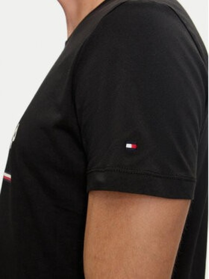 Tommy Hilfiger T-Shirt Arch MW0MW35466 Czarny Slim Fit