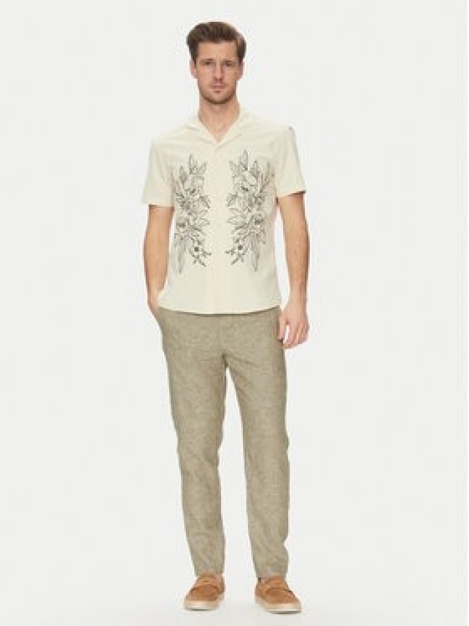 Blend Spodnie materiałowe 20718008 Zielony Regular Fit