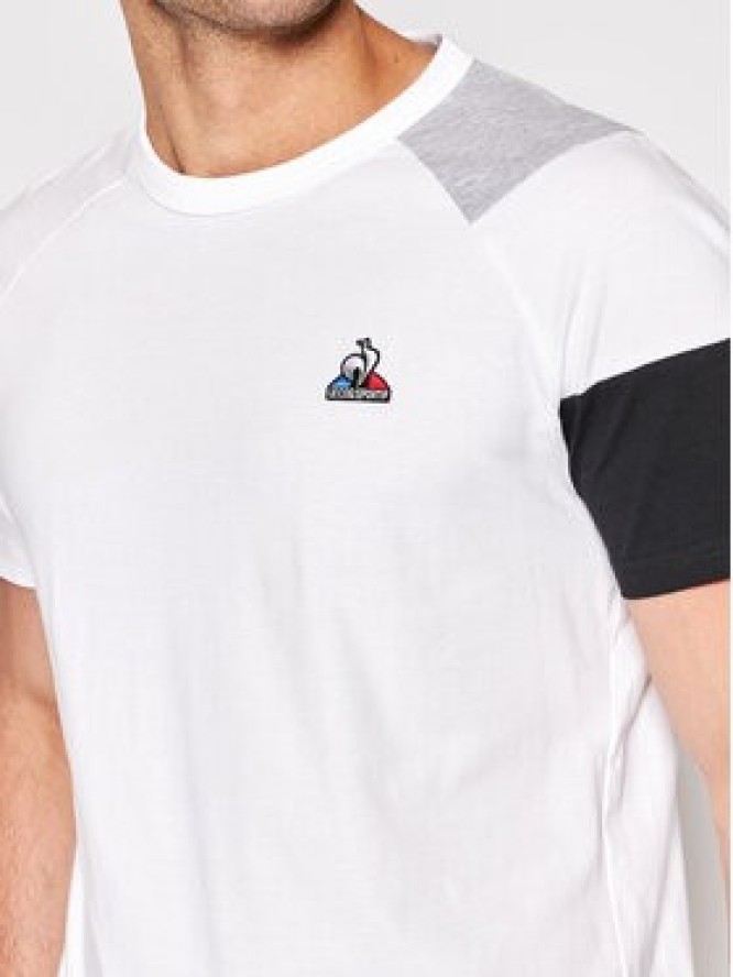 Le Coq Sportif T-Shirt 2210565 Biały Regular Fit