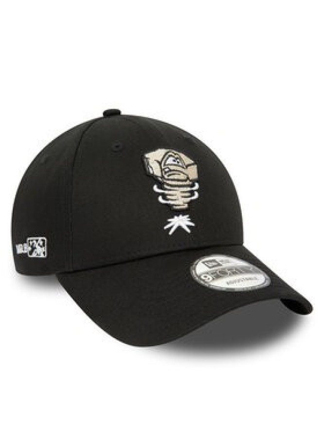 New Era Czapka z daszkiem Minor League 940 Lugnuts 60435081 Czarny