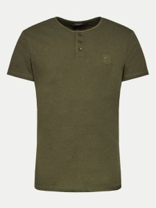 INDICODE T-Shirt Bosse 41-001 Zielony Regular Fit