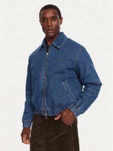 AMI PARIS Kurtka jeansowa HJK020DE0031 Niebieski Regular Fit