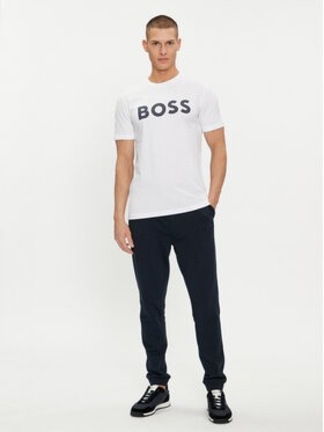 Boss T-Shirt Thinking 1 50481923 Biały Regular Fit