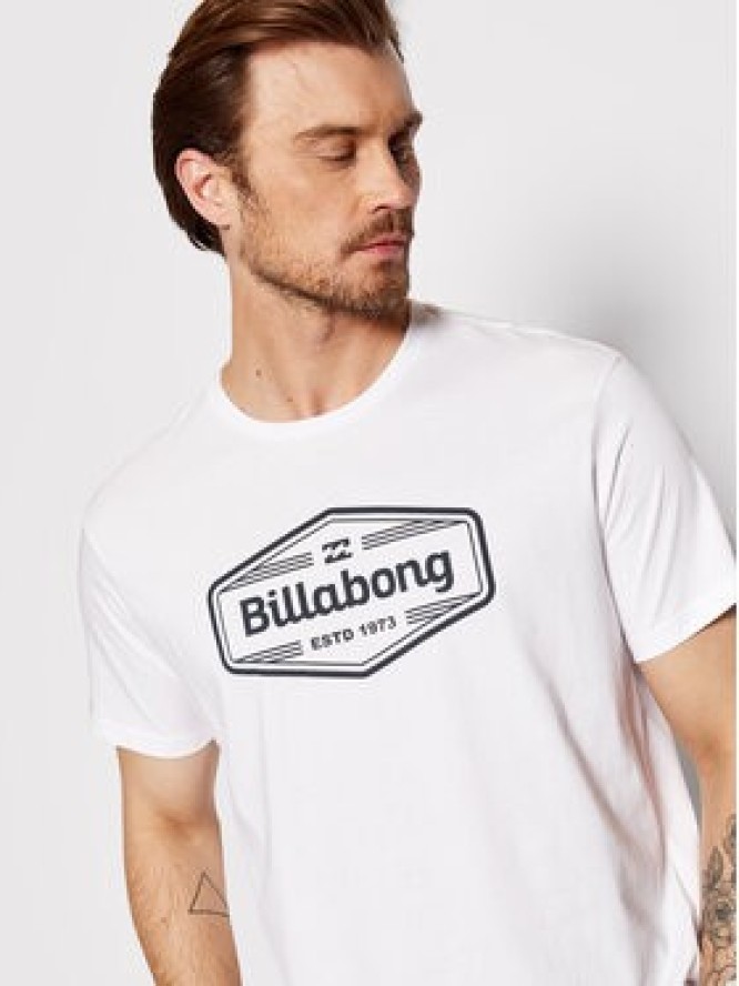 Billabong T-Shirt Trademark C1SS62 BIP2 Biały Regular Fit