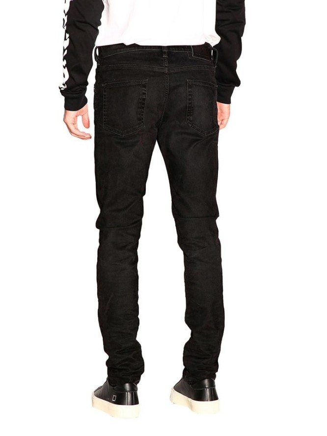 Diesel Clothes Dżinsy "D-Strukt " - Slim fit - w kolorze czarnym rozmiar: W27/L32