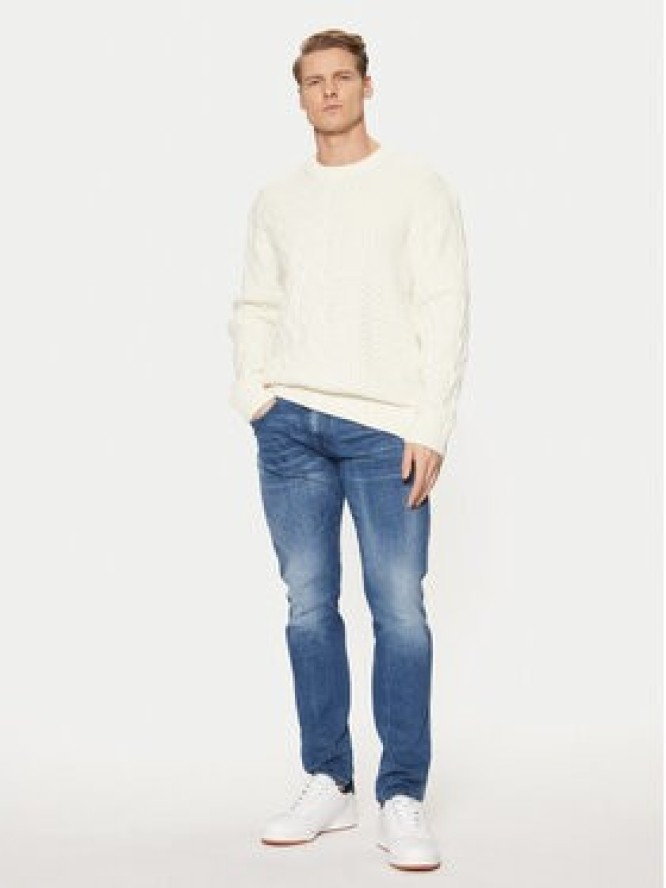 Tom Tailor Denim Sweter 1044433 Écru Relaxed Fit