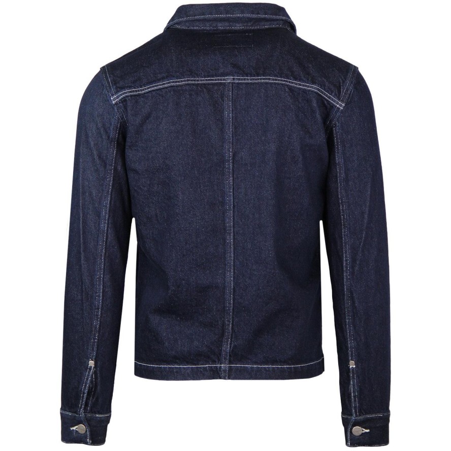 WRANGLER CARPENTER JACKET MĘSKA KURTKA JEANSOWA RAW EDGE W449RI22L