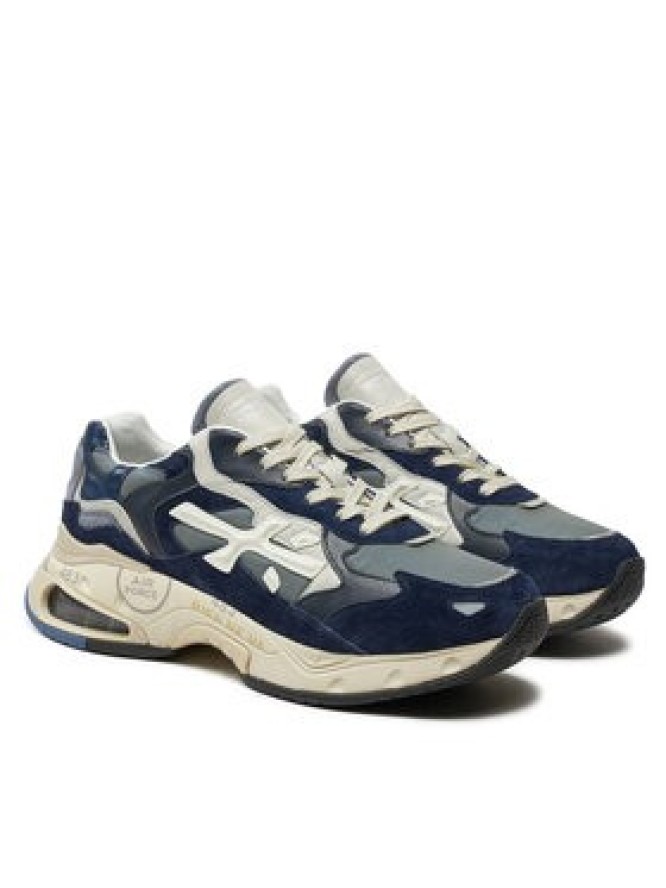 Premiata Sneakersy Sharky VAR 362 Granatowy