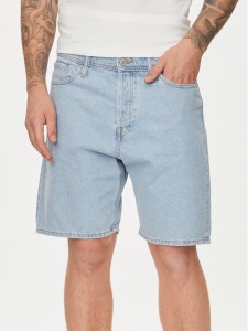 Jack&Jones Szorty jeansowe Tony Original 12250236 Błękitny Loose Fit