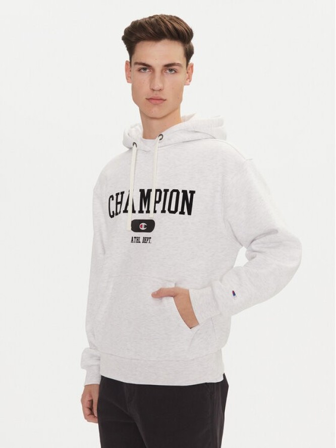 Champion Bluza 220430 Szary Regular Fit