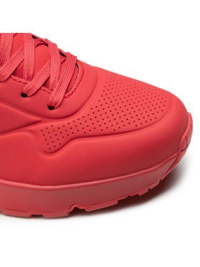 Skechers Sneakersy Uno Stand On Air 52458/RED Czerwony