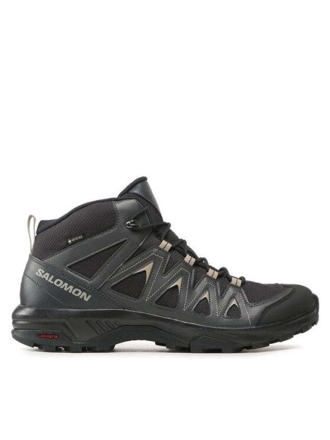 Salomon Trekkingi X Braze Mid GORE-TEX L47174800 Czarny