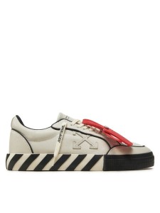 Off-White Sneakersy OMIA085S23LEA0040110 Écru