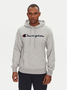 Champion Bluza 220726 Szary Slim Fit