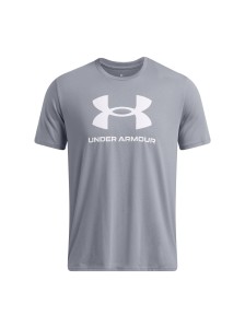 T-shirt męski Under Armour UA Sportstyle Logo Update Ss - szary